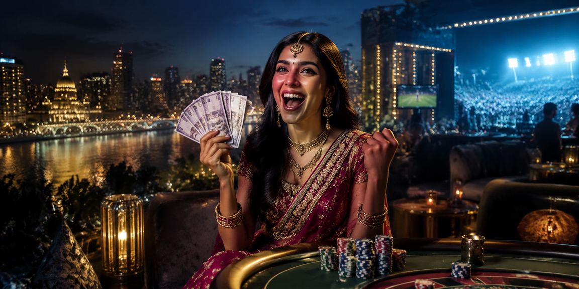 Young player collecting cashback bonus playing Andar Bahar in Pune
